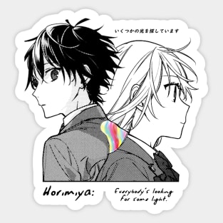 Horimiya ''LIGHT'' V1 Manga Anime Sticker